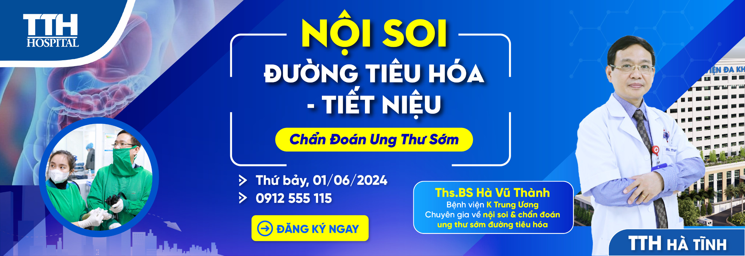 ĐỐI TƯỢNG VÀ LÝ DO KHÔNG THỂ BỎ QUA NỘI SOI TẦM SOÁT UNG THƯ TIÊU HÓA - TIẾT NIỆU SỚM
