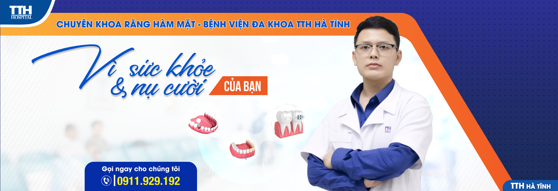 NHỮNG ƯU ĐIỂM VƯỢT TRỘI CỦA TRỒNG RĂNG IMPLANT M3 TẠI TTH HÀ TĨNH