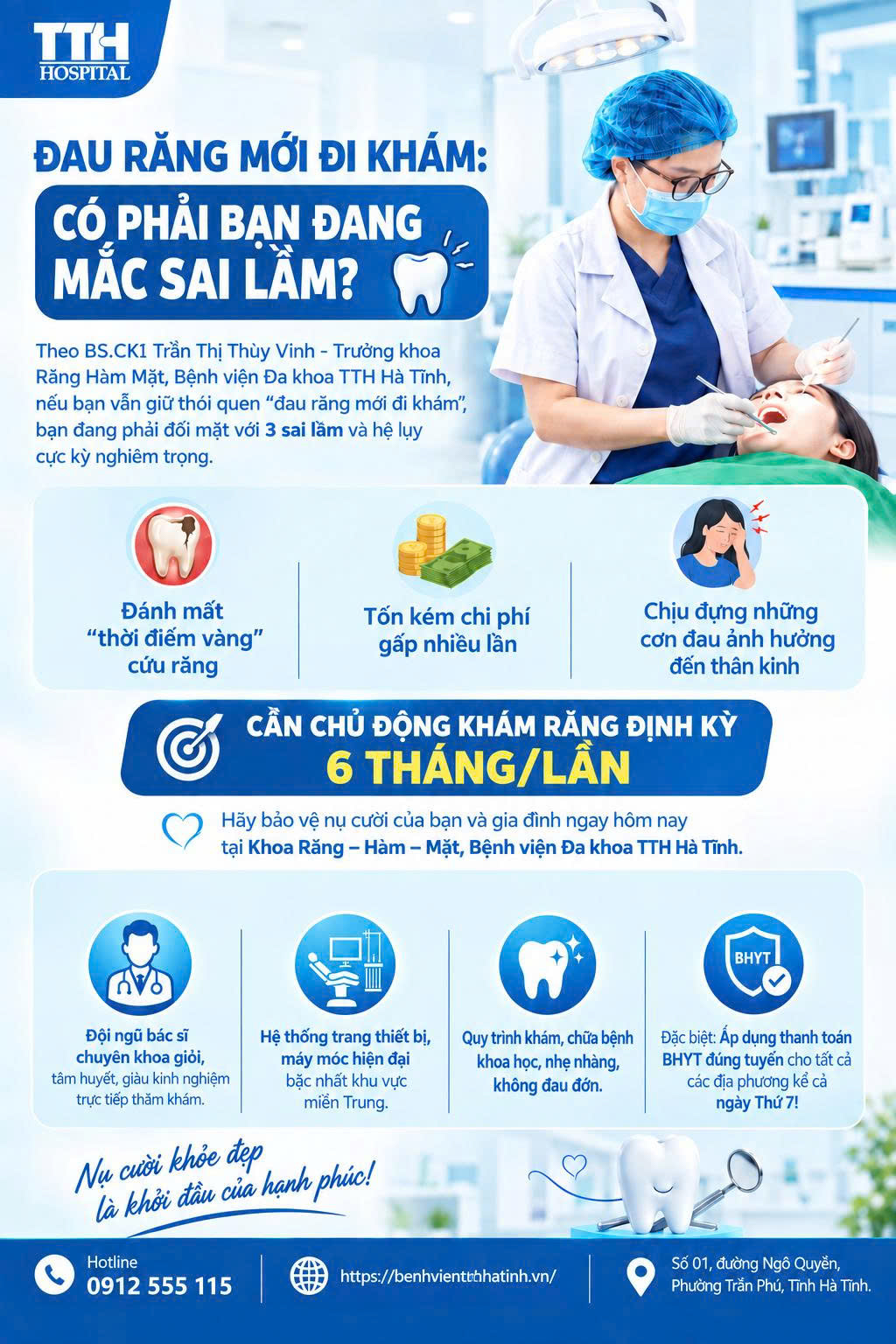 ĐAU RĂNG MỚI ĐI KHÁM: CÓ PHẢI BẠN ĐANG MẮC SAI LẦM?